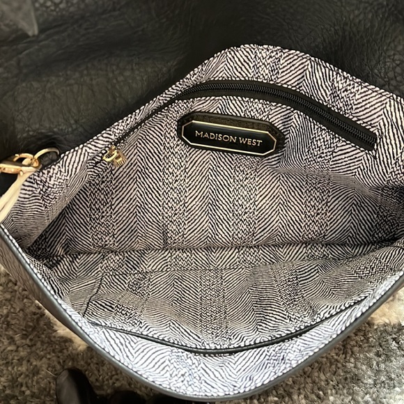 Brand New Black & Gold Studded Bag - Picture 4 of 5